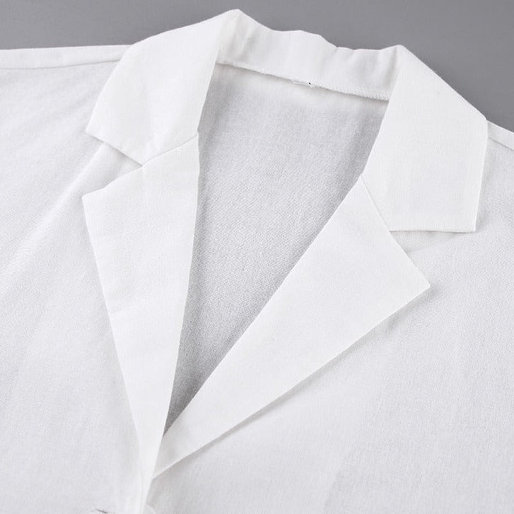 סט חולצה מכופרת ומכנסיים קצרים- גלי