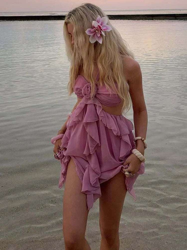 שמלת מיני הולטר- ריי