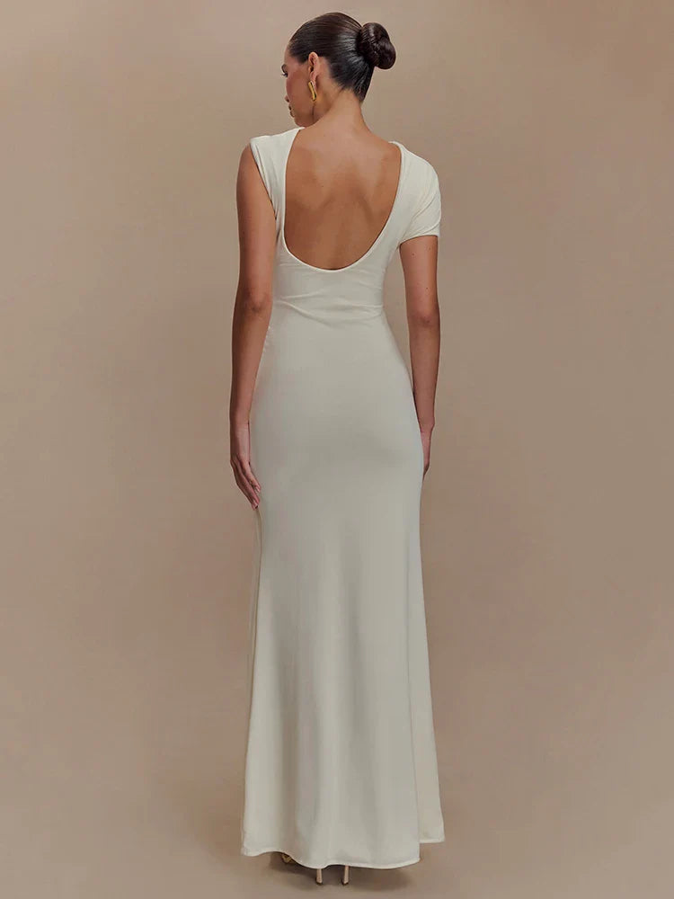 שמלת מקסי אלגנטית-פארי