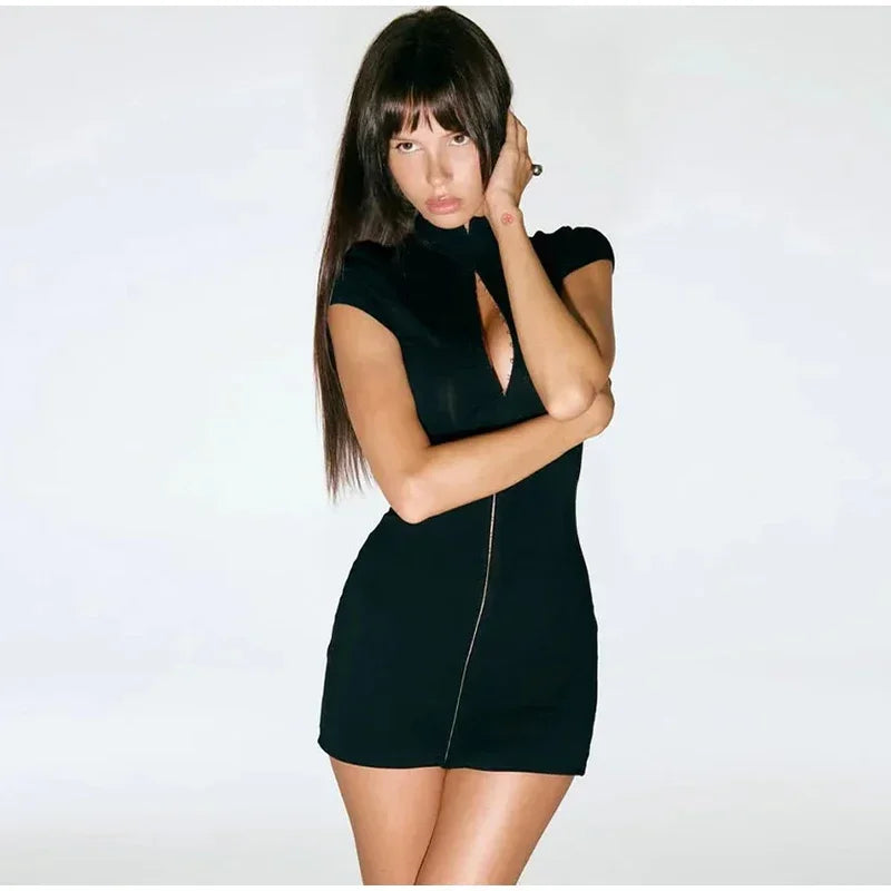 שמלה מיני - לילית