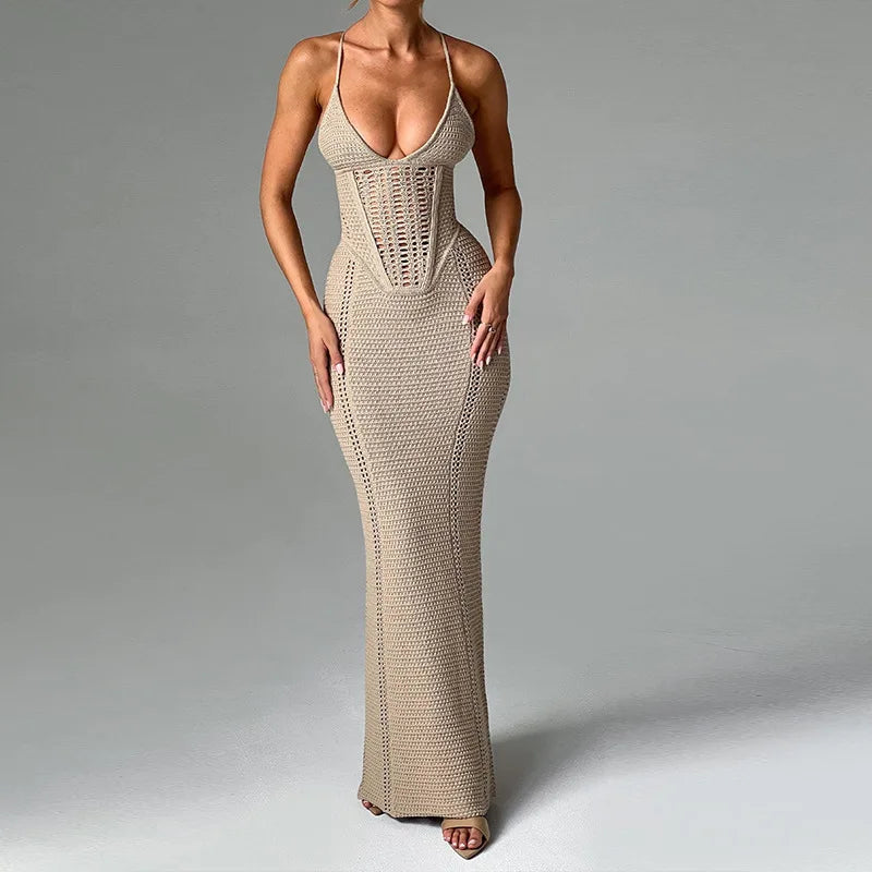 שמלת מקסי אלגנט- רוקסי