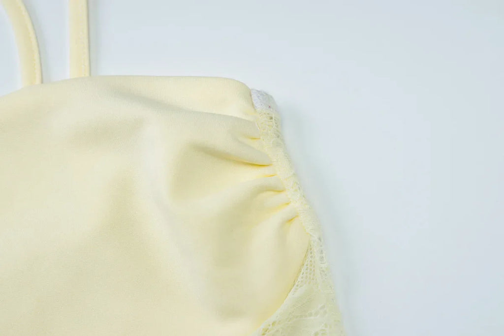 שמלת מקסי בשילוב תחרה- רובי